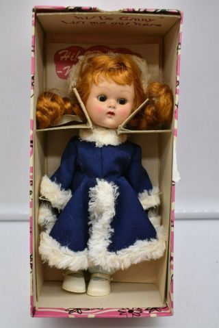 Vintage Vogue 1950 ' s GINNY Doll Undressed Walking Doll No.  10 W/Box SHAPE 2