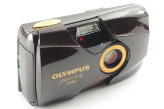 [ Rare Near ] OLYMPUS μ mju II Limited 35mm f2.  8 Film Camera From Japan 607 7