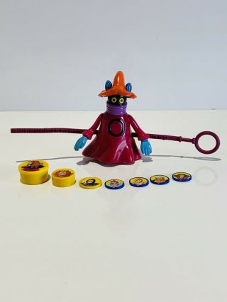 MOTU,  Orko,  Masters of the Universe,  vintage,  complete,  Coin magic trick,  figure 2