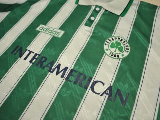 RARE Vintage Adidas Panathinaikos Home football shirt 1995 - 1996 size XXL 3