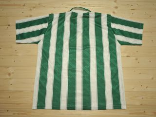 RARE Vintage Adidas Panathinaikos Home football shirt 1995 - 1996 size XXL 7