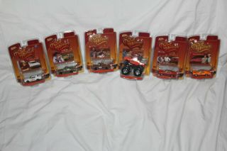 Dukes Of Hazzard Johnny Lightning R5 Set Of 6 Rare W/ Cooter 