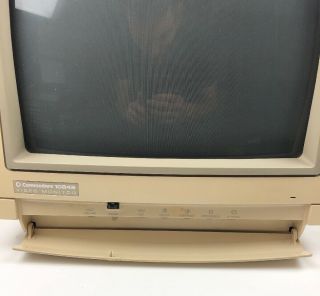 Vintage Commodore 1084S Color Video Monitor 7