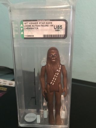 Star Wars 1977 Afa U85 Chewbacca Loose Vintage