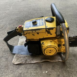 Vintage McCulloch Pro Mac 850 chainsaw PM Pro 700 750 800 125 c chain saw 7