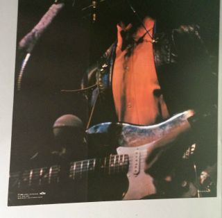 vintage poster Bob Dylan Live on Stage photograph picture pin - up 1968 4
