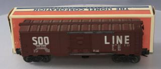Lionel 3494 - 625 Soo Operating Boxcar - Rare Ln