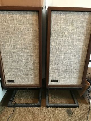 Klh Model Six (6) Vintage Speakers (pair)