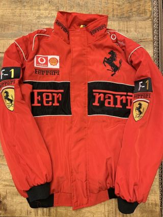 Ferrari Bomber Jacket Vintage Rare.  2xl Fits Like Large.