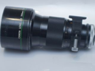 Rare Canon Fd 300mm F2.  8 Ssc Fluorite Lens 300/2.  8 : Vgc : Working: Built In Ho
