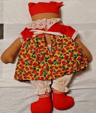 Vintage RARE Raggedy Ann Beloved Belindy 51 1990 Cloth Doll 2