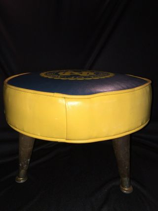 RARE - Vintage 1960’s UNIVERSITY Of NOTRE DAME Fighting Irish Footstool 5