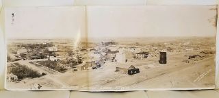 Vintage Antique Landscape Portrait Business Section Lakin,  Kansas