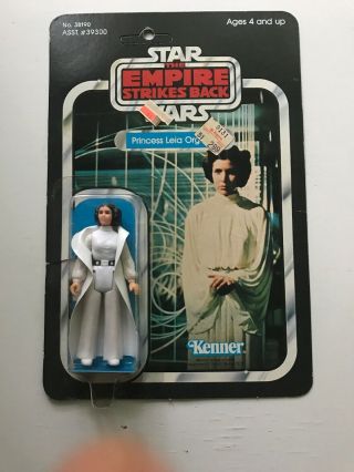 Vintage Kenner Star Wars Princess Leia Organa 41 Back Esb Action Figure