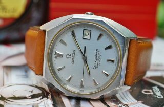Omega Constellation Chronometer Quartz Gents Vintage Watch C1970 