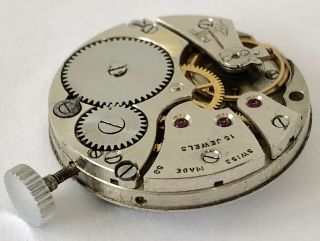 RARE VINTAGE VERTEX CAL 59 DIRTY DOZEN WWW MILITARY WORLD WAR II WATCH MOVEMENT 5