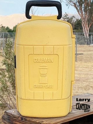 Coleman 1977 200A Single Mantle Clam Shell Lantern Case - Vintage Camping - 2