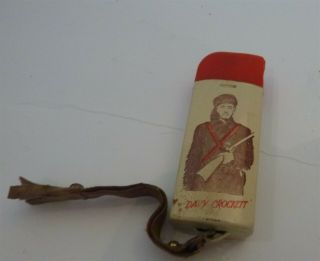 Vintage Davy Crockett Toy Pocket Flashlight Needs A Blub Bantam Lite Inc Nyc