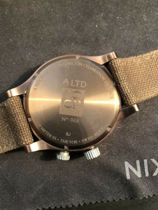 Nixon Barneys York 51 - 30 Watch LTD Rare 68 of 150 2