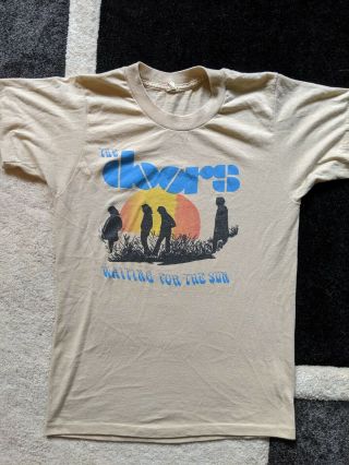 Vintage 1980s Screen Stars The Doors T Shirt Size Small