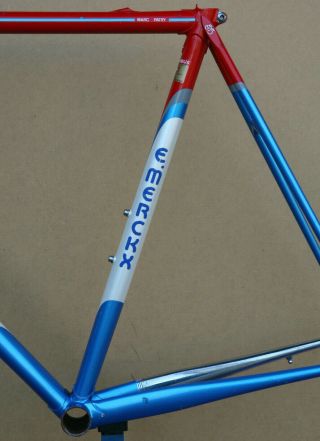 Vintage Eddy Merckx MX Leader Columbus MXL steel Team ASLK - CGER frame frameset 10