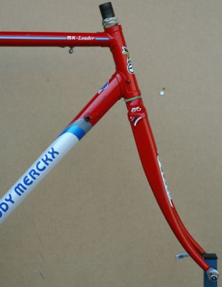 Vintage Eddy Merckx MX Leader Columbus MXL steel Team ASLK - CGER frame frameset 2