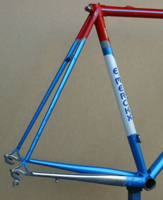 Vintage Eddy Merckx MX Leader Columbus MXL steel Team ASLK - CGER frame frameset 5