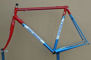 Vintage Eddy Merckx MX Leader Columbus MXL steel Team ASLK - CGER frame frameset 9