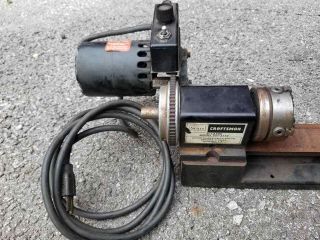 Vintage Small 3 - Inch Craftsman Metal Lathe Model 527 - 2142 Made in USA 3