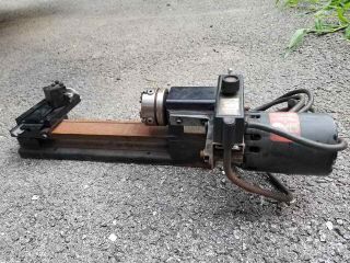 Vintage Small 3 - Inch Craftsman Metal Lathe Model 527 - 2142 Made in USA 8