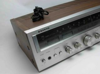 Vintage Sanyo 2050 Quartz HiFi AM/FM Stereo Amplifier Tuner Receiver 4