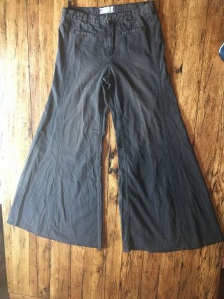 People Vintage Extreme Flare Wide Leg Jeans Easy Rider 28