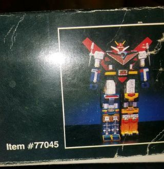 Vintage Bandai Godsigma Godaikin Robot Figure 1982 Rare Made In Japan 10