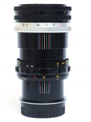 [super Rare] Nippon Kogaku Micro - Nikkor 5.  5cm 55mm F/3.  5 Lens Nikon F Mount