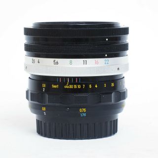 [Super Rare] Nippon Kogaku Micro - NIKKOR 5.  5cm 55mm f/3.  5 Lens Nikon F Mount 2