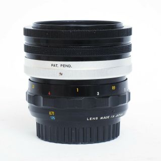 [Super Rare] Nippon Kogaku Micro - NIKKOR 5.  5cm 55mm f/3.  5 Lens Nikon F Mount 4