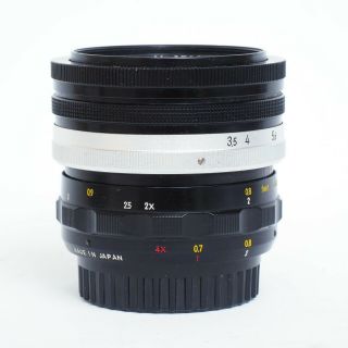 [Super Rare] Nippon Kogaku Micro - NIKKOR 5.  5cm 55mm f/3.  5 Lens Nikon F Mount 5