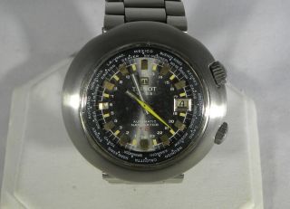 Tissot " Compressor World - Time T - 12 " Vintage Watch From 1970 