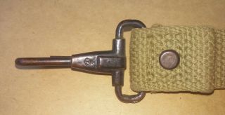 Wwii Army Medical Strap Ww2 Gi Medic Bag Strap Anchor Marked Fittings