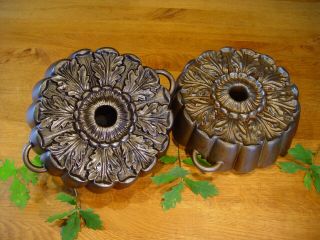 cast iron bundt cake pan,  cast iron cake pan,  antique,  oak leaf,  best 2