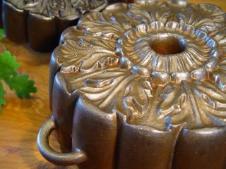 cast iron bundt cake pan,  cast iron cake pan,  antique,  oak leaf,  best 4