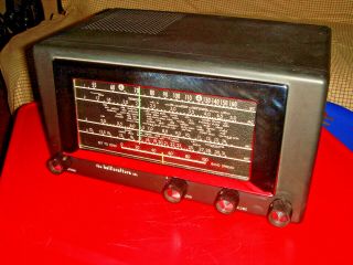 Rare Vintage 1953 Hallicrafters Model 5r10a Tube Radio,