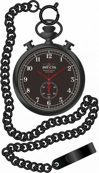 Invicta 19674 50mm Vintage Steel Pocket Watch