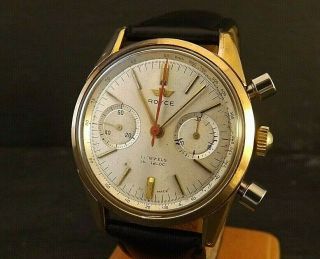 Rolls Royce (ROYCE) Chronograph vintage gents watch,  Landeron 248 2