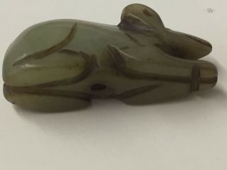 A Vintage Chinese carved Netsuke Jade/Stone ‘Rat - 4