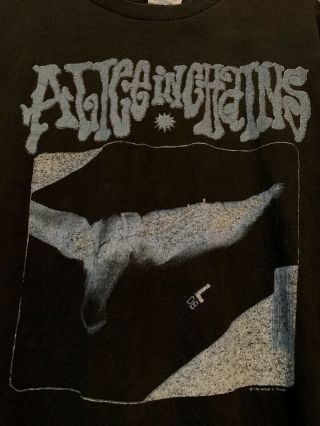 Vtg 90s Alice In Chains Rock Band T - shirt 2