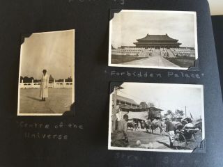 CIRCA 1920 CHINA PHOTO ALBUM Beijing Shanghai Ming Tombs INCREDIBLE RARE 8