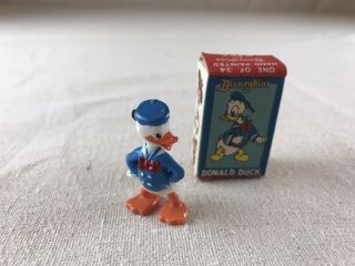 Vintage Marx Disneykin Donald Duck Figure Painted