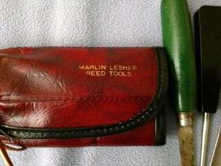Marlin Lesher Reed Making Tool Kit Oboe/bassoon Vintage