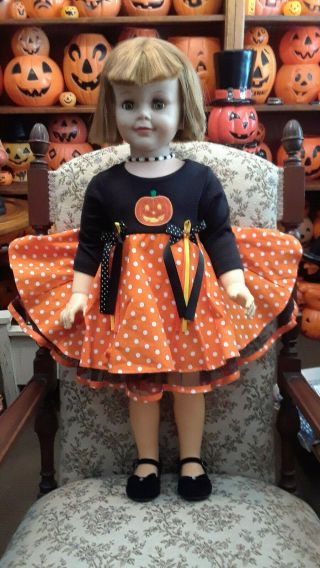 Vintage Madame Alexander Betty Doll In Halloween Outfit With Follow - Me Eyes
